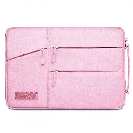 Сумка WIWU Pocket Sleeve for 15-16 inch MacBook Pro - Pink (WW-PKT-15-P)